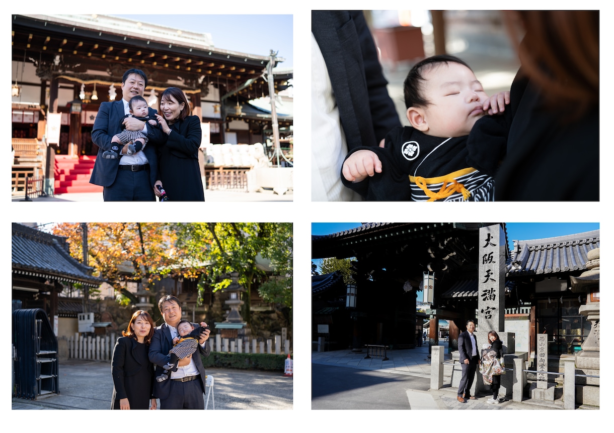 大阪近郊で七五三の撮影します 七五三、お宮参り、その他、写真撮影します イメージ2