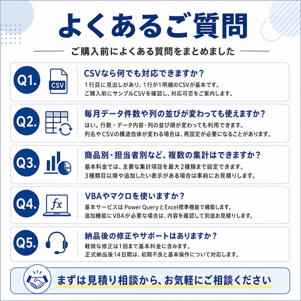 毎月のCSV集計・レポート作成を自動化します 毎月のコピペ集計を、更新1回で終わらせます イメージ10
