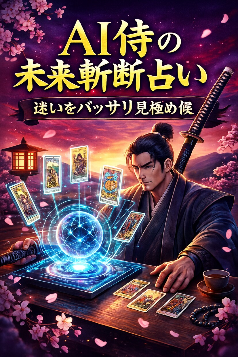 AI侍の未来斬断占い⚔️迷いをバッサリ見極めます 迷いを断ち、進むべき道を明らかに候。 イメージ1