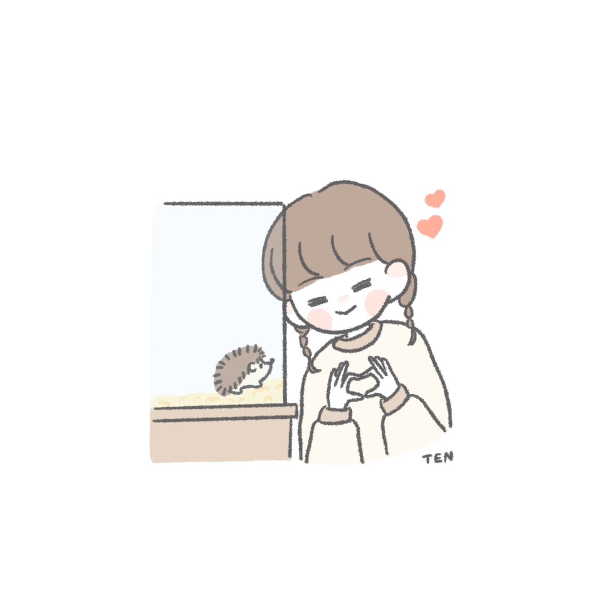 即対応!商用利用◎ゆるかわいいイラストを描きます イメージからイラストにします。挿絵やサムネ等に イメージ7