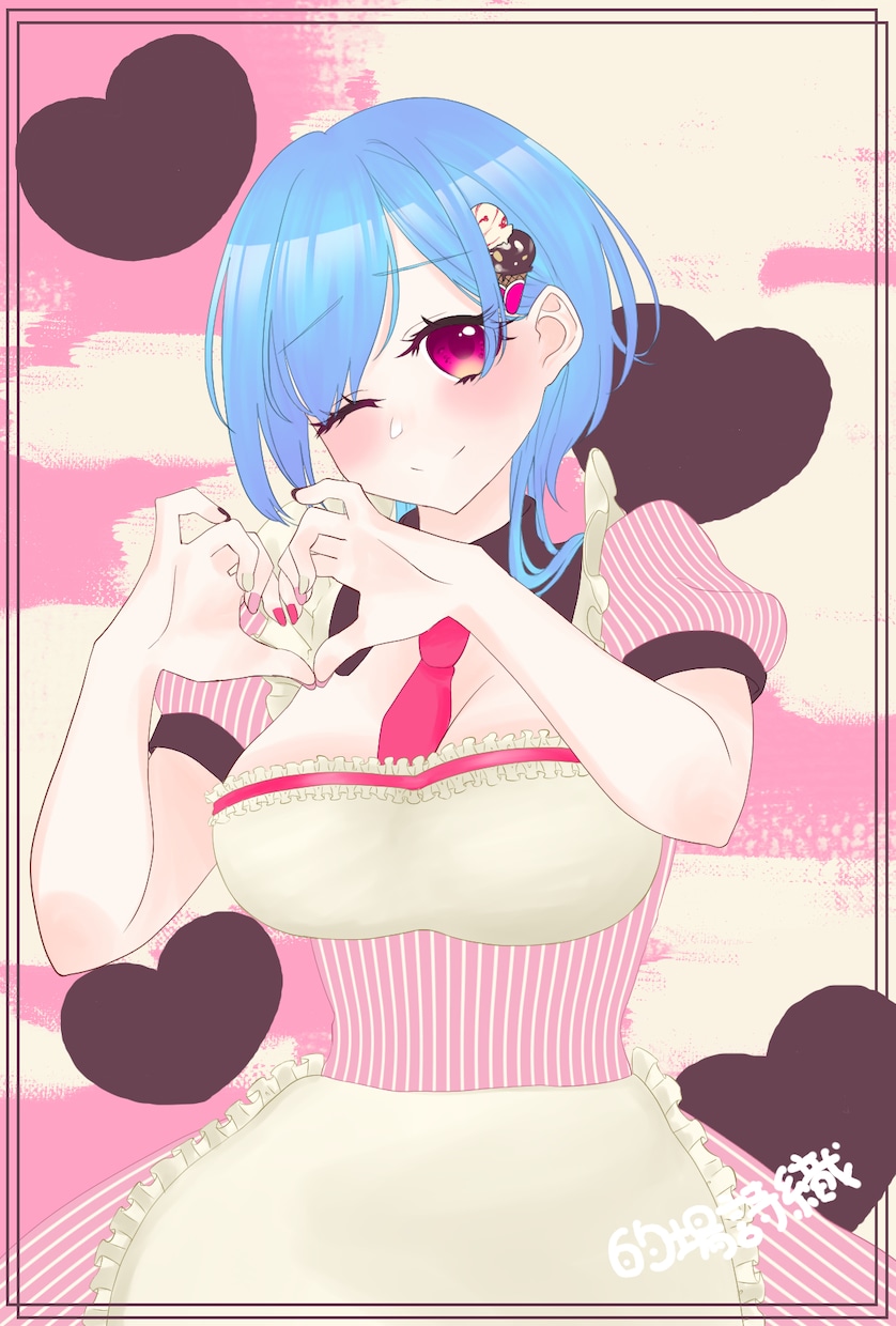 ご希望のイラストお描きいたします 立ち絵・アイコン・一枚絵等、可愛いイラストお描きいたします イメージ4