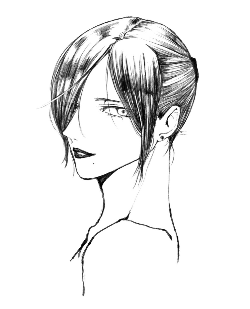 SNS用アイコン・ヘッダーお描きします かっこいい・泣き顔のイラストが欲しい方に！ イメージ7