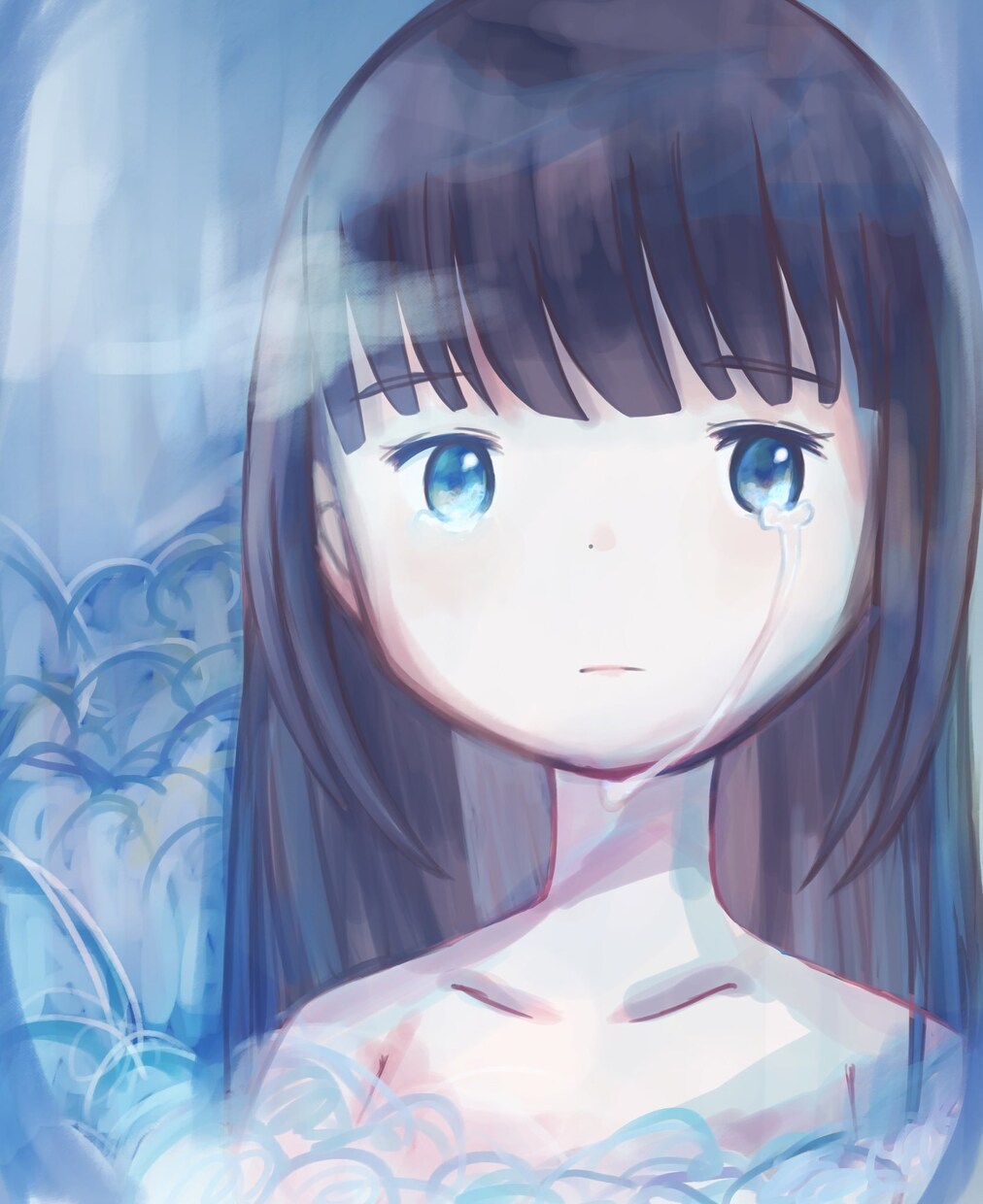 アイコンやサムネ、女の子メインの絵を描きます 優しさと悲しさと、想いのこもった絵をあなたに。 イメージ3