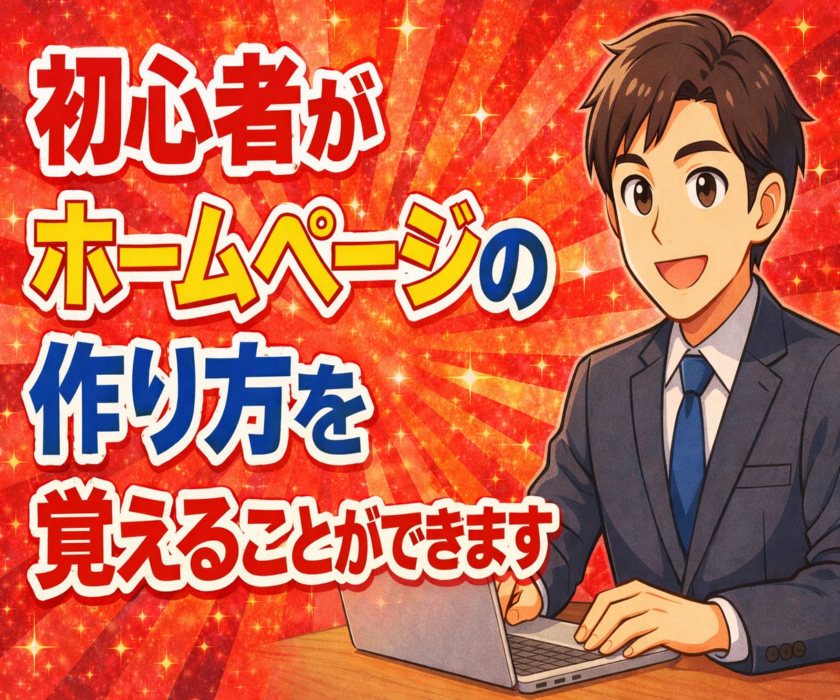 初心者がホームページの作り方を覚えることができます HPの作り方を覚える教材／テンプレート／動画解説500分以上 イメージ1