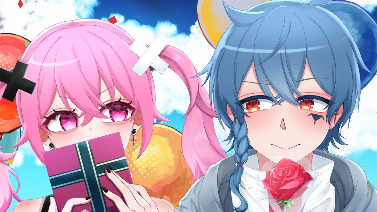 アイコン/立ち絵/サムネイルイラスト描きます 可愛い女の子やキャラクターを中心にご相談に合わせて制作します イメージ1
