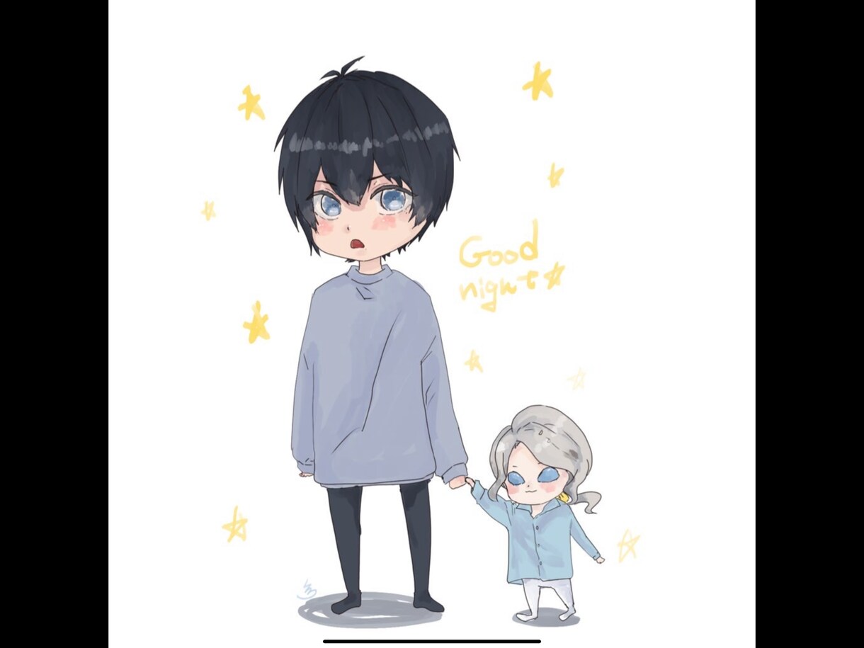 ちびキャラで夢絵！アイコン描きます あなただけの可愛いちびキャラ描きます！ イメージ7