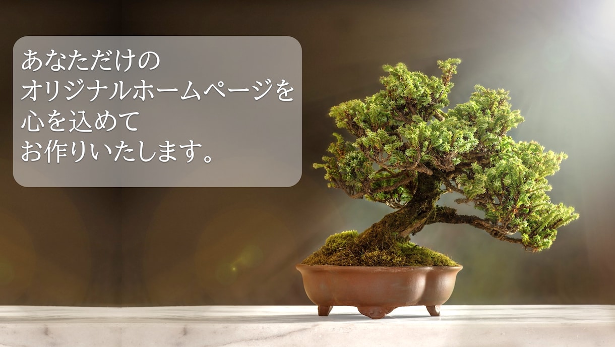 内部SEO対策済み！本格的なホームページを作ります あなただけのオリジナルデザインをゼロからコーディングします イメージ1