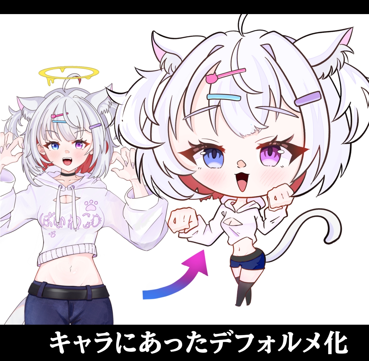 高画質ミニキャラを制作します ハッキリとした見栄えのよいタッチで、キャラの良さをそのまま〜 イメージ2