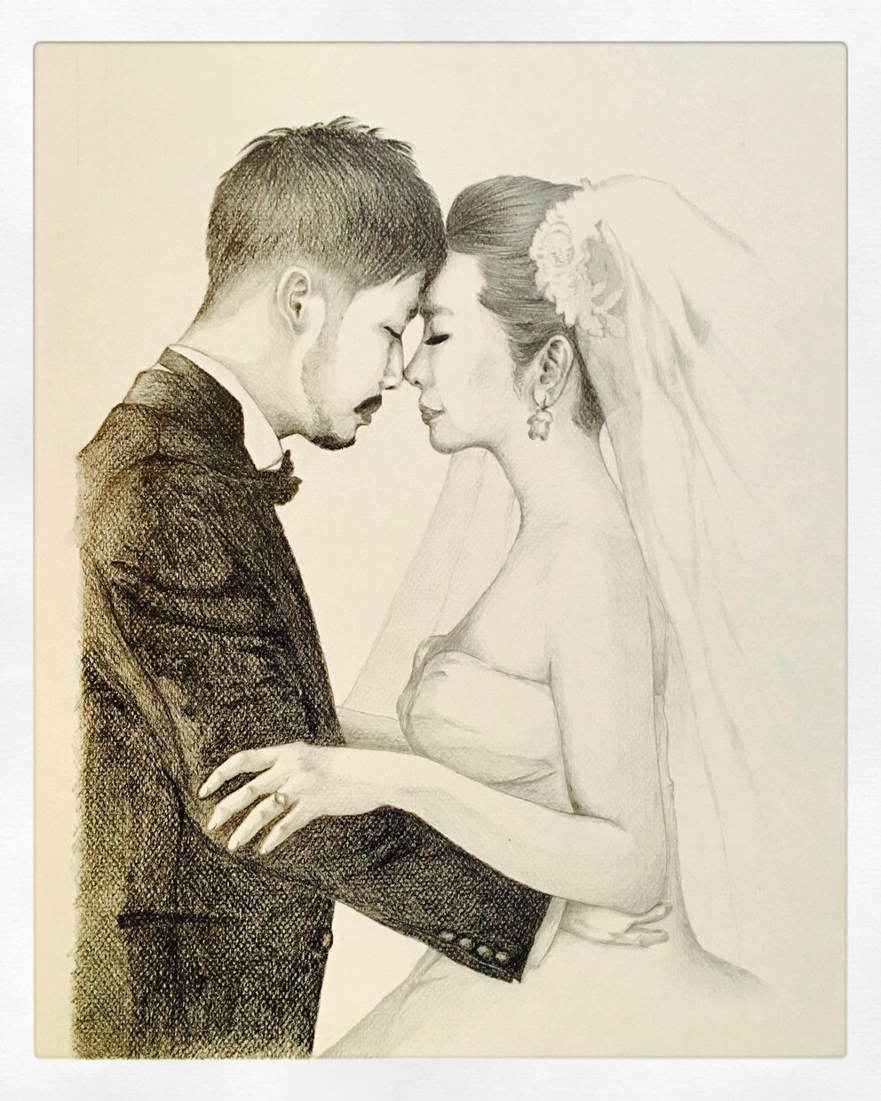 愛と心をこめて似顔絵を描きます ステキな思い出のシーンを絵に残しませんか？ イメージ5