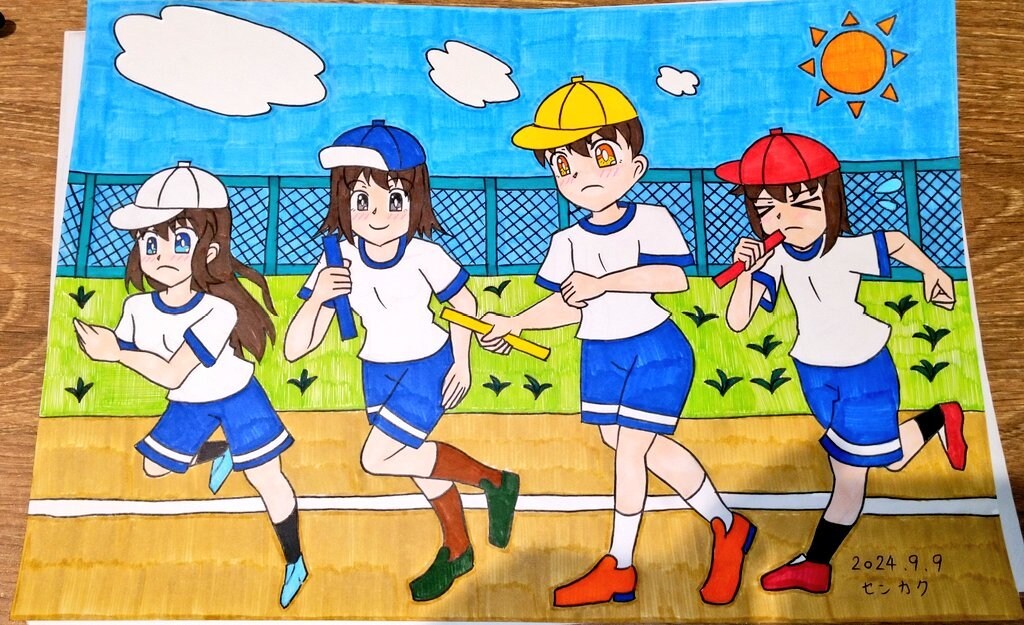 A4でアナログのオリジナルイラストを描きます アナログのオリジナルイラストなら線描く書房がオススメ イメージ10