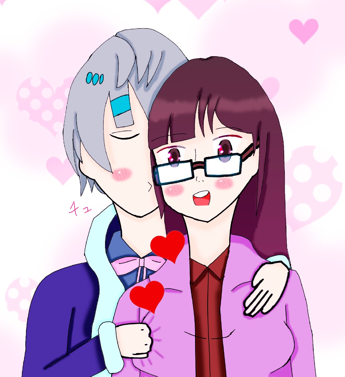 アイコン制作します かわいい女の子のキャラクターとアニメ風似顔絵を描きます イメージ1