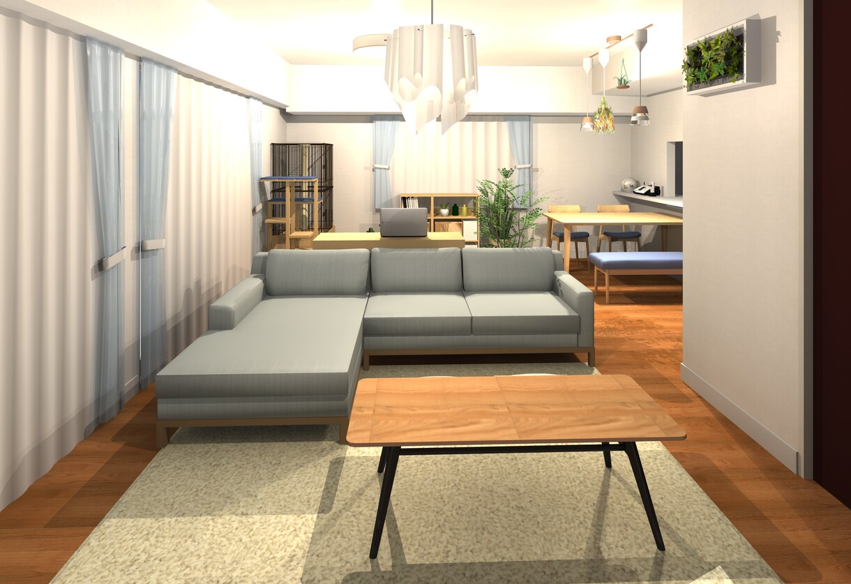 いつも一緒に☆ペットとの暮らしをレイアウト致します ☆『for ペット』で考える　１部屋丸ごとコーデ☆ イメージ9