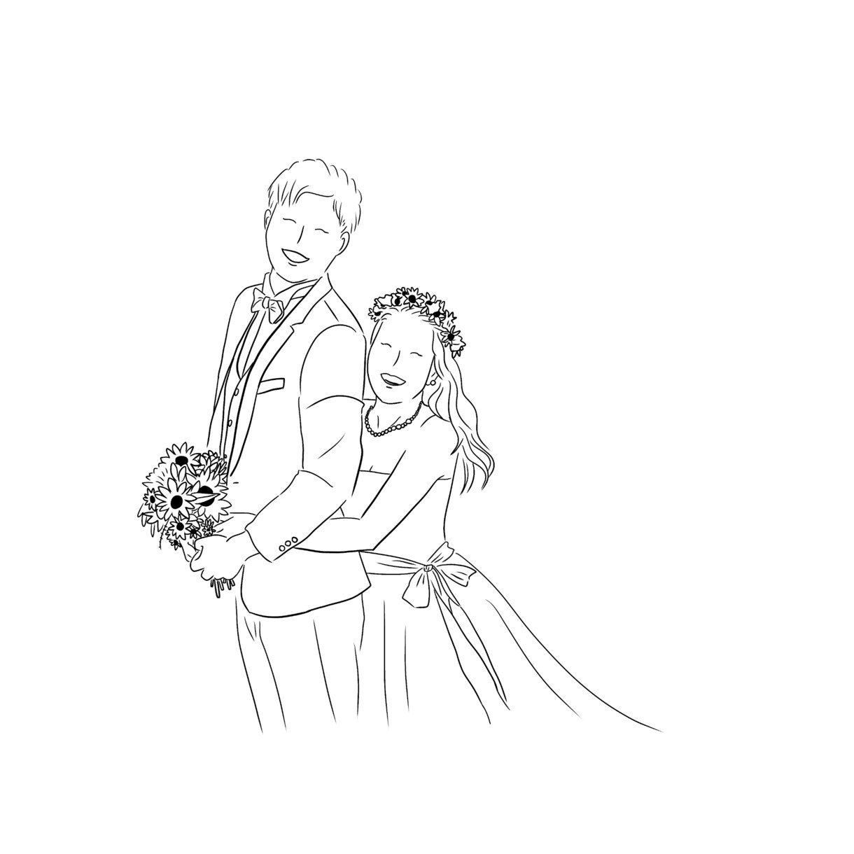 結婚式に飾るイラストを製作致します *アーティストのグッズデザイン、広告デザインの経験有* イメージ3
