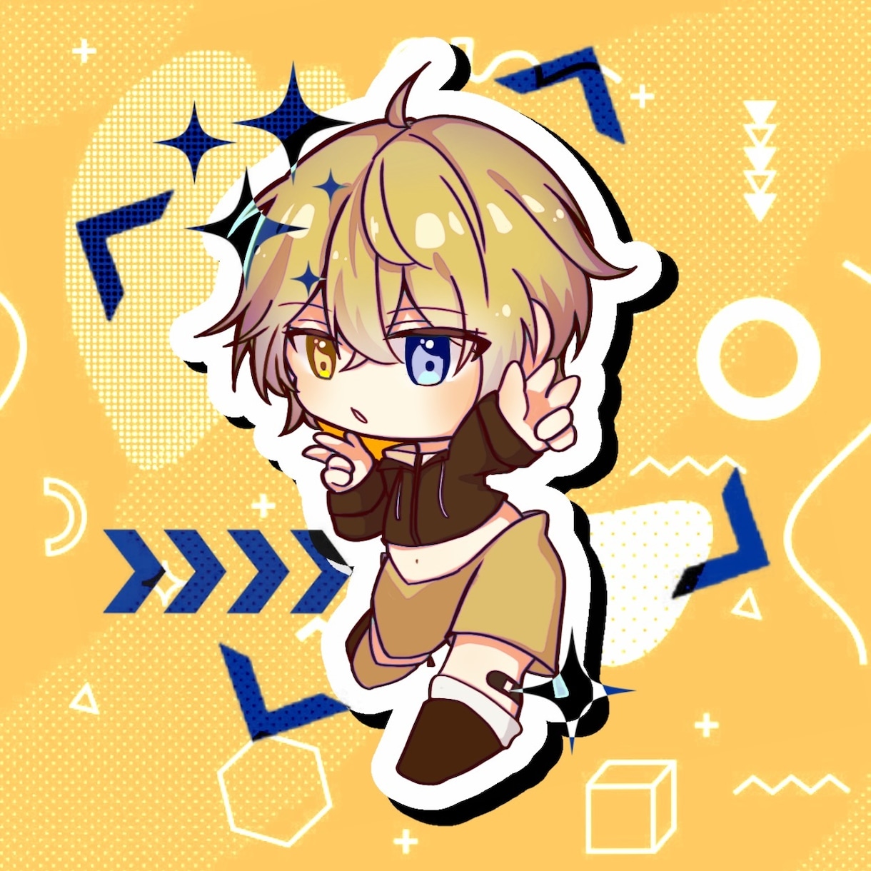 SD ・デフォルメ｜イラストお描きします 個人様から活動者様まで誰でもOK イメージ1