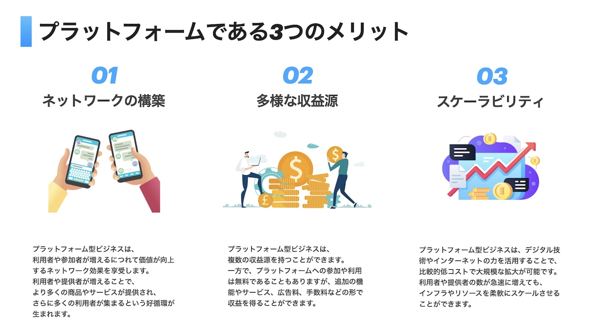 図解・イラストで、納得できるパワポ資料を作成します 何度も修正可能なので、納得できるパワポ資料を提供いたします。 イメージ9