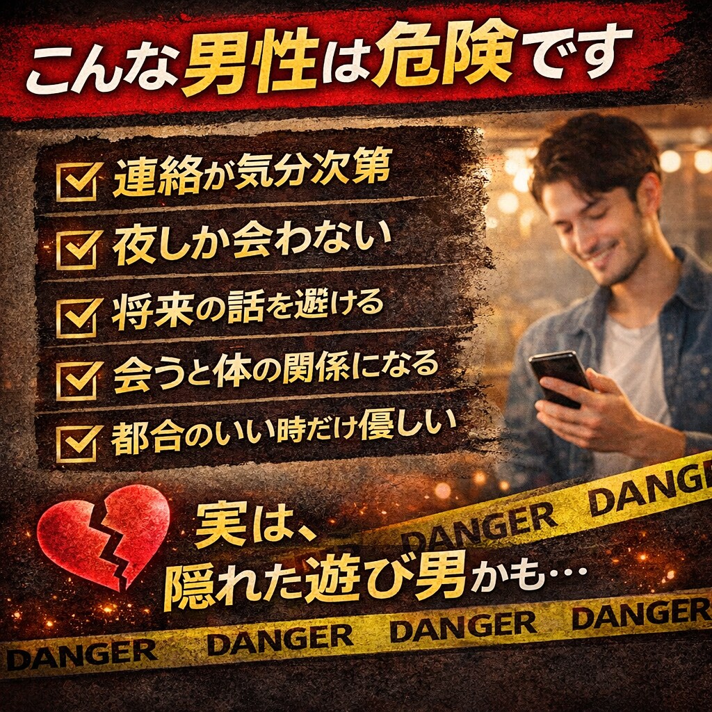 その男性大丈夫？危険な男か心理分析します 遊び？本気？男の心理を読み解きます イメージ4