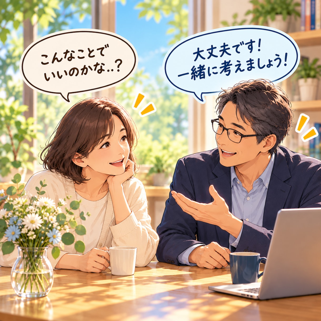 あなたの「悩み」を「強み」として再発見します 自分の悩みは自分自身では気づきにくいものですね。 イメージ1