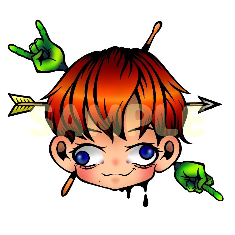 個性豊かなアイコンお描きします 好きなもの詰め込みアイコン！！ イメージ3