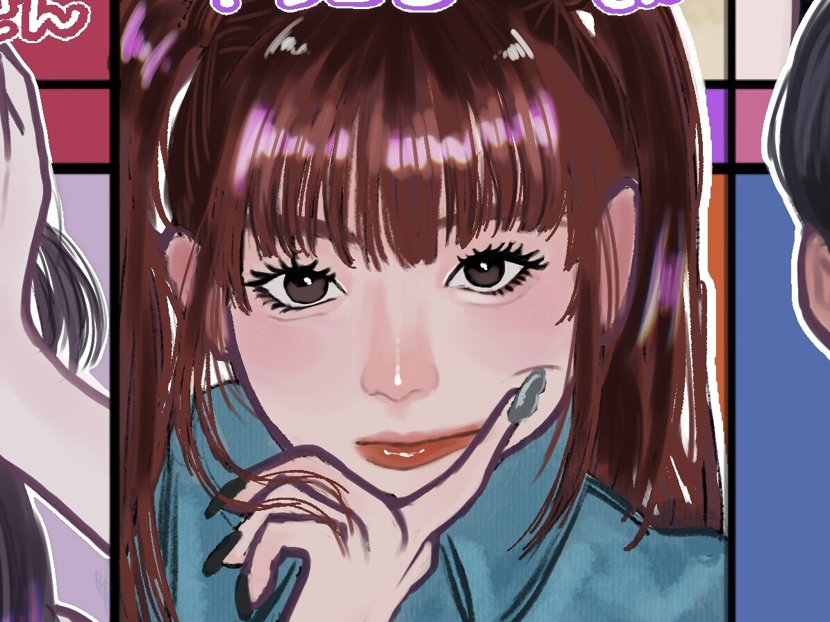 厚塗りタッチの似顔絵制作します 優しい色合いの似顔絵を制作致します♪ イメージ1