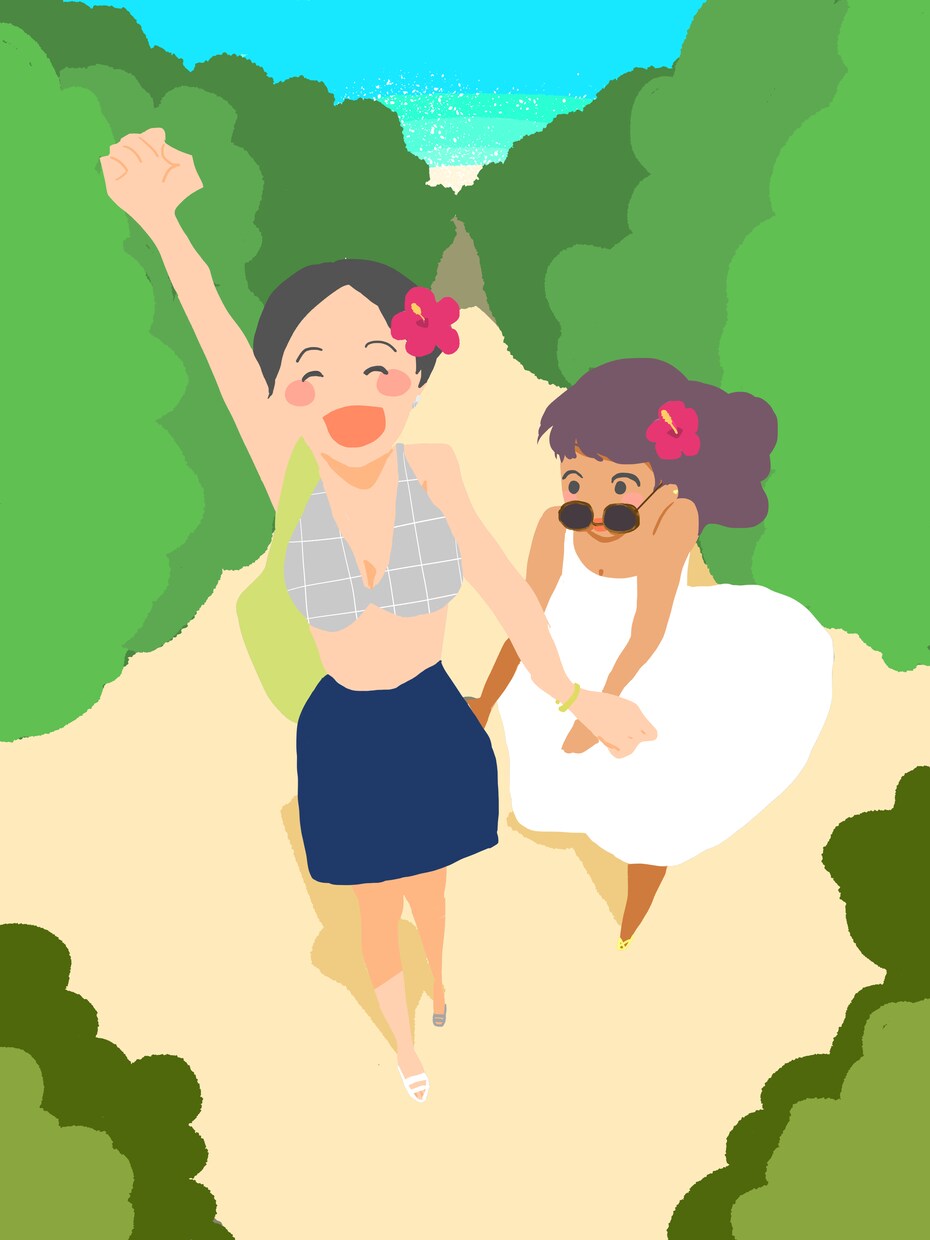 優しく可愛くポップ！デザインイラスト、描きます 【デザインと漫画の間のような、明るく優しいイラスト】 イメージ5
