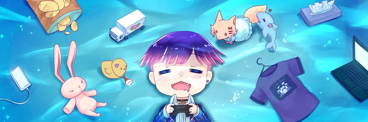 どんなサイズのヘッダーも作ります IRIAMの配信特典用ヘッダーなど制作経験あり！ イメージ3
