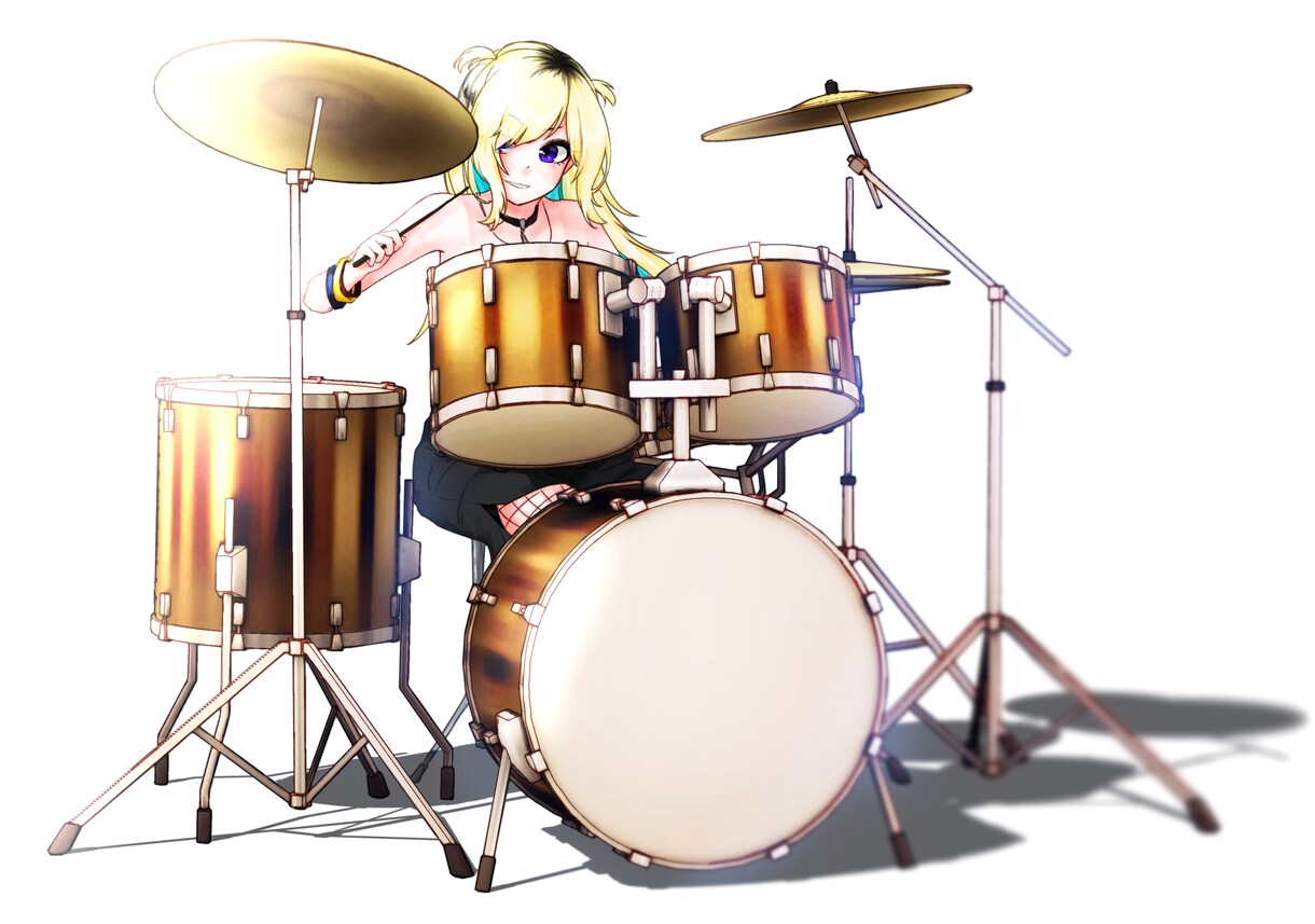 イラスト作成請け負います 彩度の高いポップなものから暗い雰囲気のものまで対応できます。 イメージ1