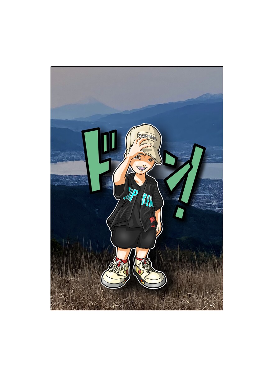 かわいいデフォルメイラスト(似顔絵)を制作します 思い出の場所やモノといつでも一緒にいれるイラストです イメージ4