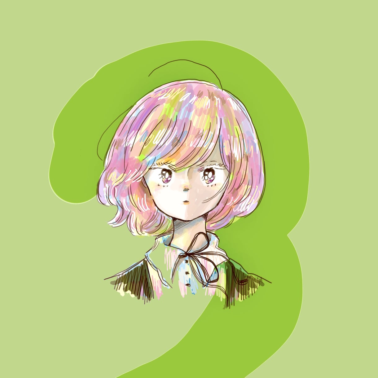女の子、女性描きます ＊頂いたイメージを基に創作女子を描きます！＊ イメージ2