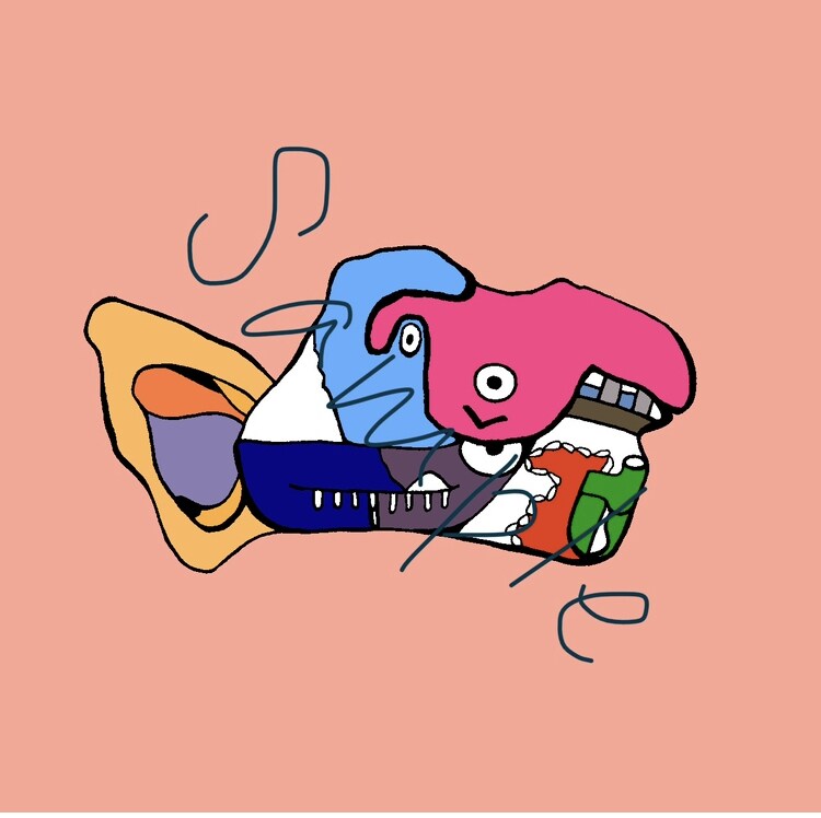 不思議かわいいキャラクターの絵を描きます アイコンやイメージキャラクターに！オリジナル個性的モンスター イメージ3