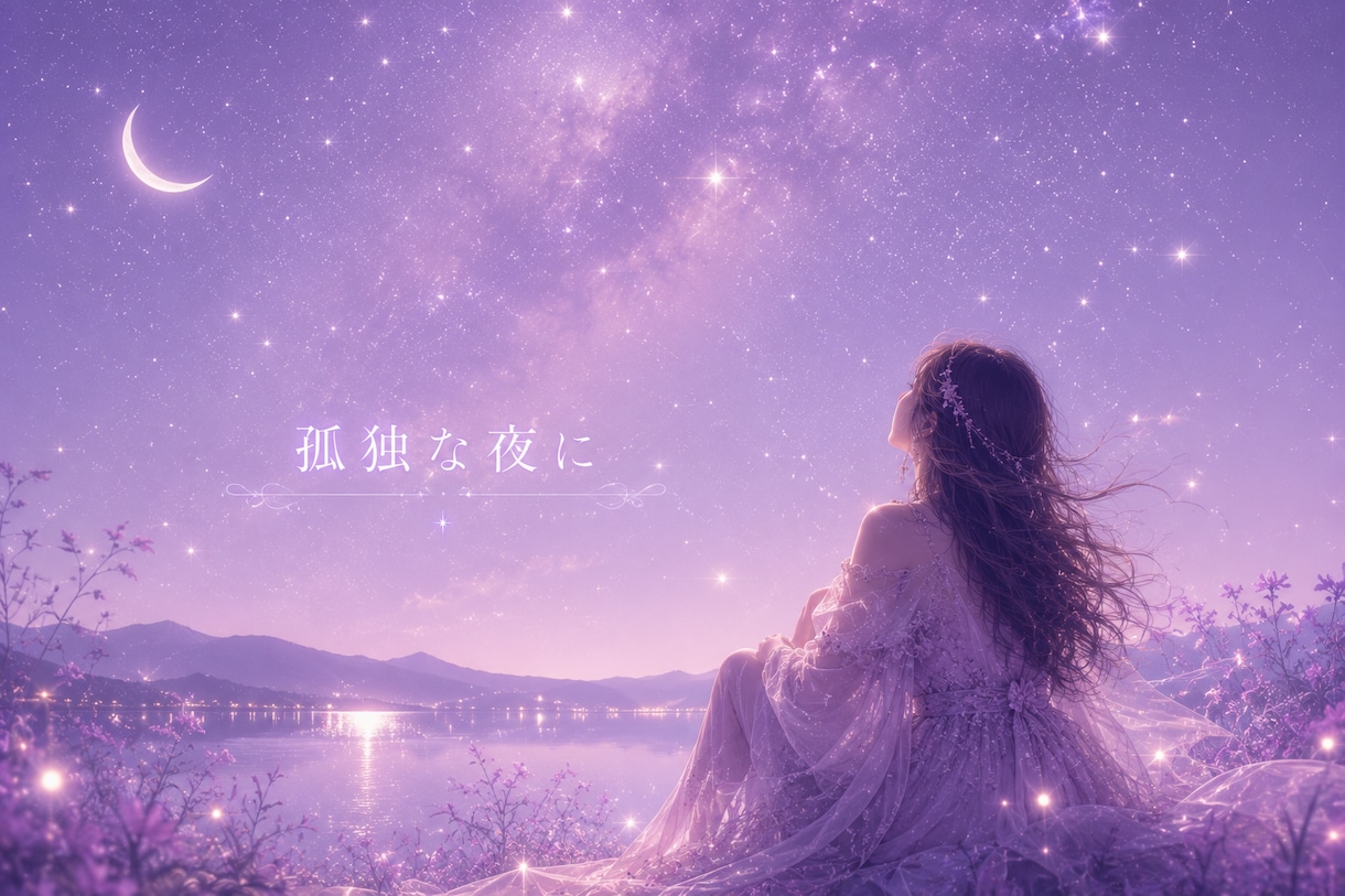 孤独に押し潰されそうな夜、一緒に乗り越えます 1分OK♡話し相手に♡寂しさで痛い心にそっと灯りを灯します イメージ1