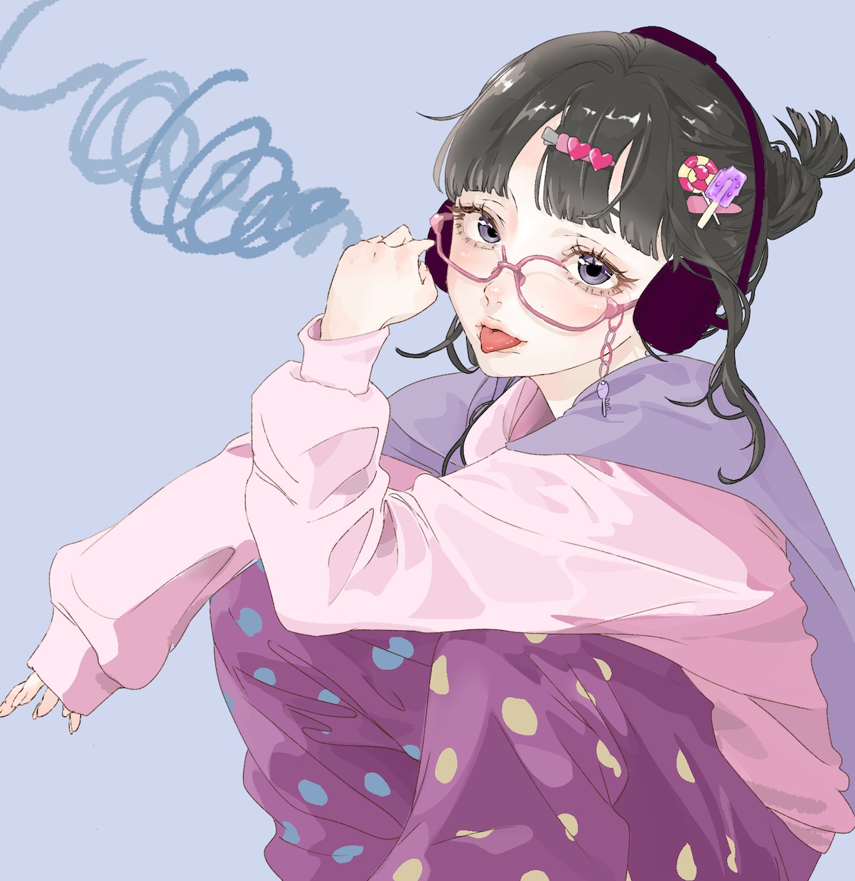 ゆるふわ可愛い女の子描きます 可愛い女の子イラストを皆様にお届けしたいです!!!! イメージ1