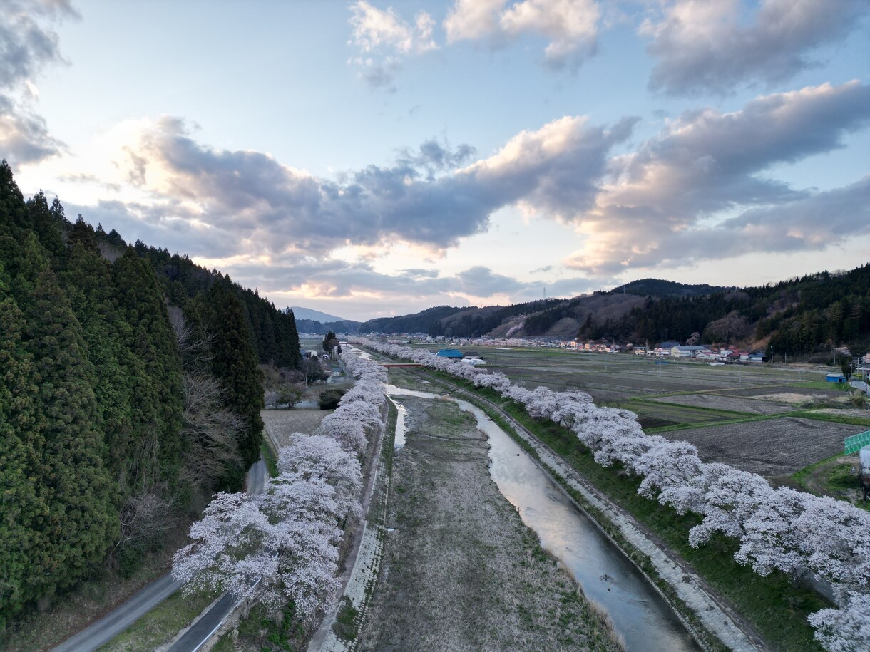 東北の絶景や観光地、温泉街などドローンでPRします ドローン空撮、撮影で東北を盛り上げたい！4kドローン使用 イメージ3