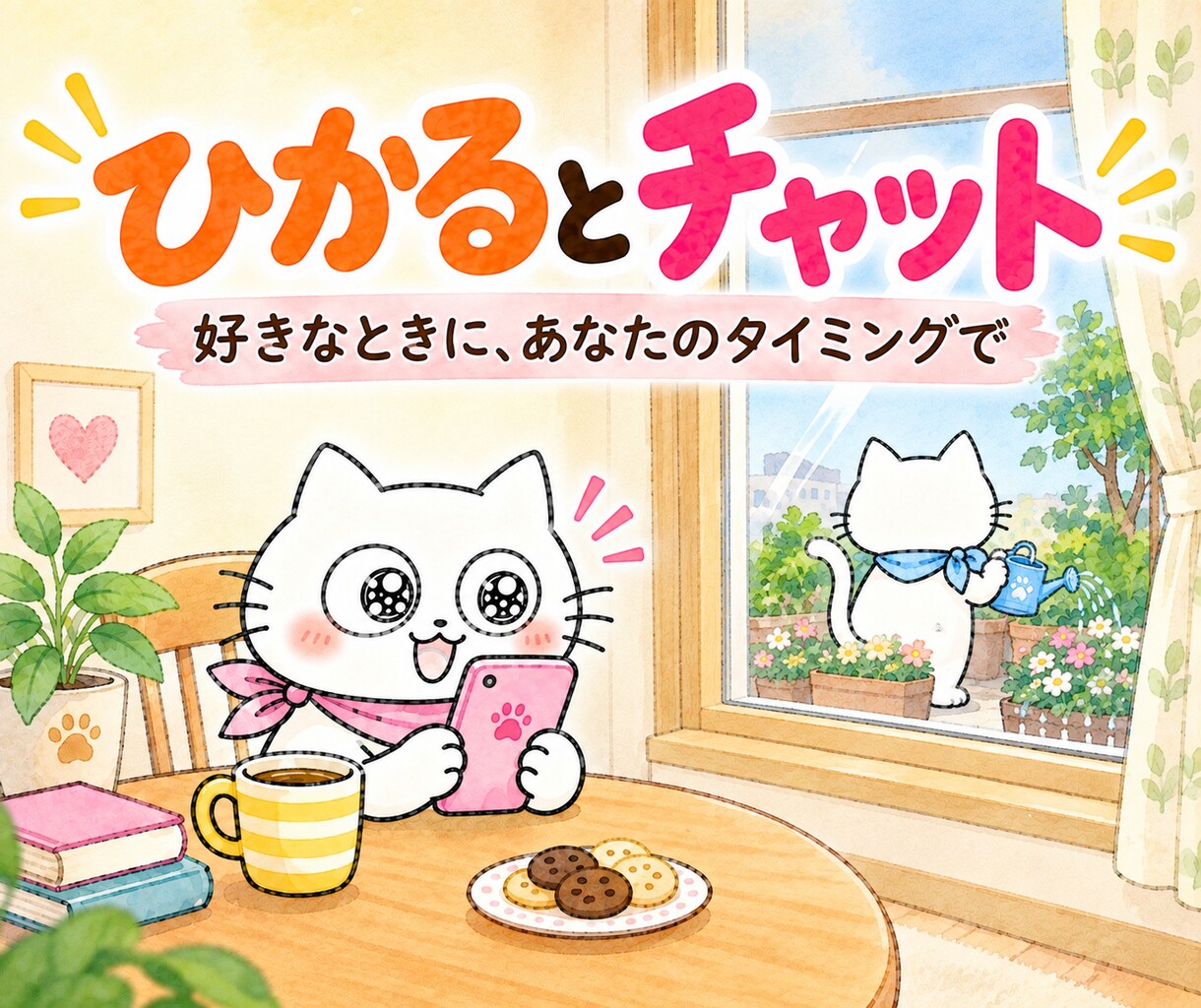チャットサービスであなたのお話しお聞きします 5往復ゆっくりあなたのタイミングで♪ イメージ1