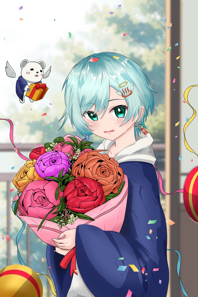 要望に沿ったイメージイラスト、一枚絵を描きます イベントグッズ用やlive２D用パーツ分けも受け付けてます イメージ3