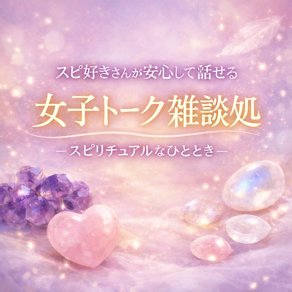 石のおはなし処✨天然石好きさんと癒し通話します スピリチュアル好きさんのための、安心女子トーク雑談処 イメージ1