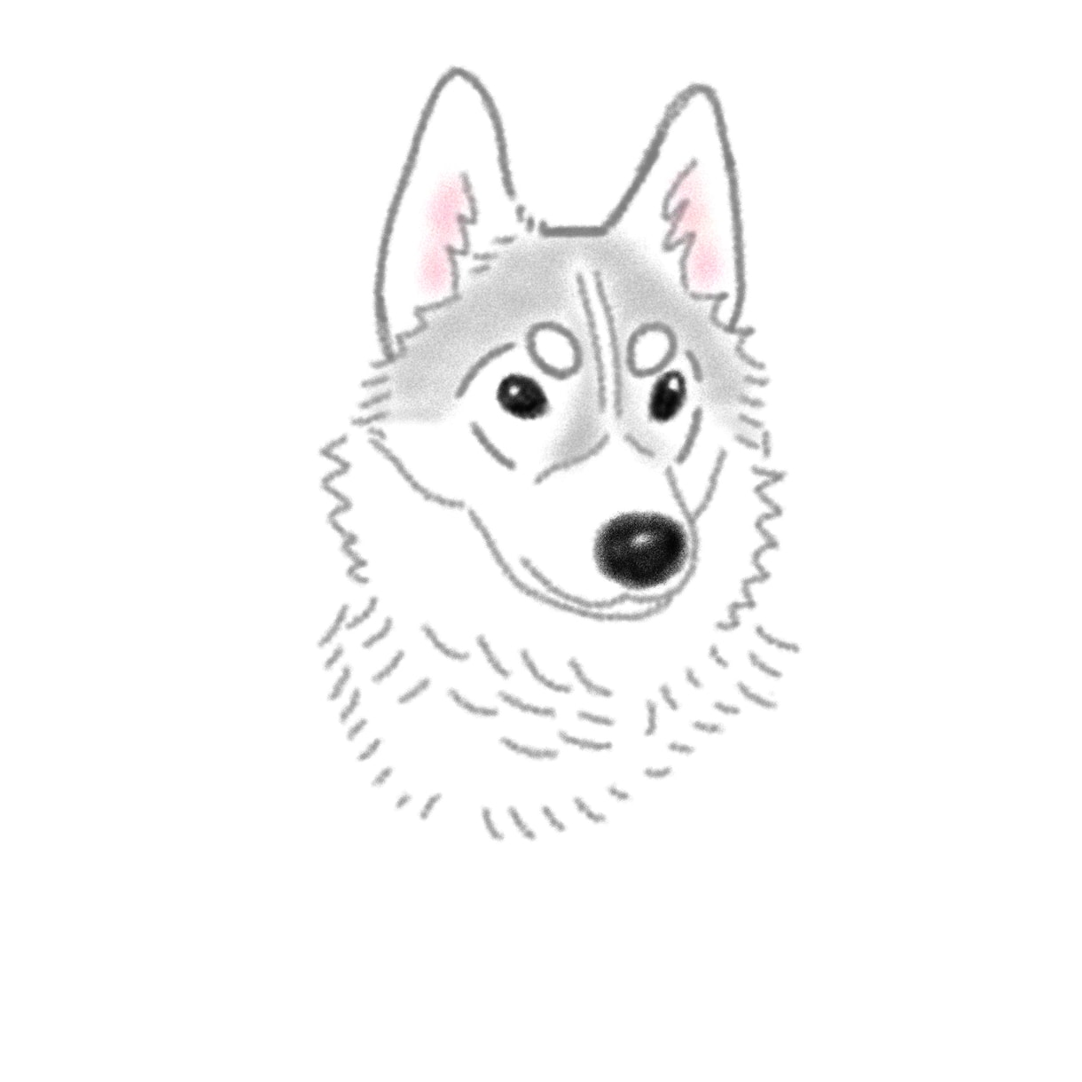 愛犬のイラストを描きます 世界一可愛いあなたの愛犬イラスト柔らかいタッチのイラスト イメージ1