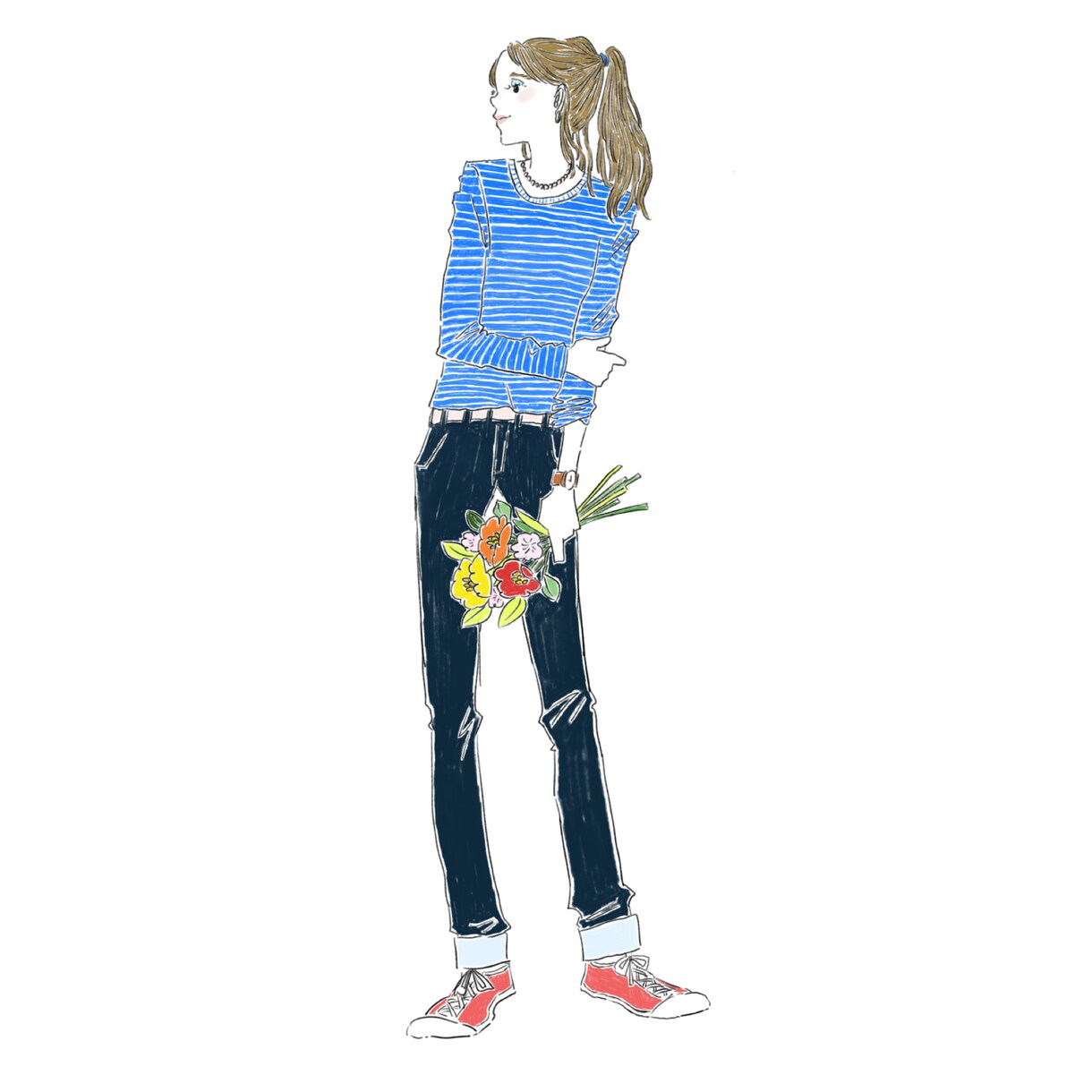 可愛いイラストを描きます 可愛い女の子のイラストをメインに描いています！ イメージ2
