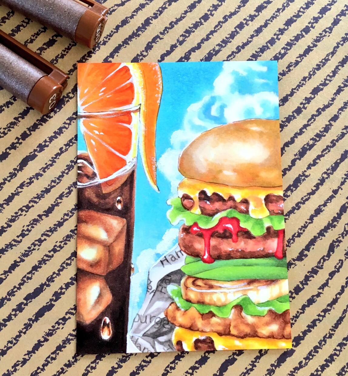 new:ATCサイズのイラスト描きます お手軽にイラストが欲しい貴方にオススメ! イメージ4