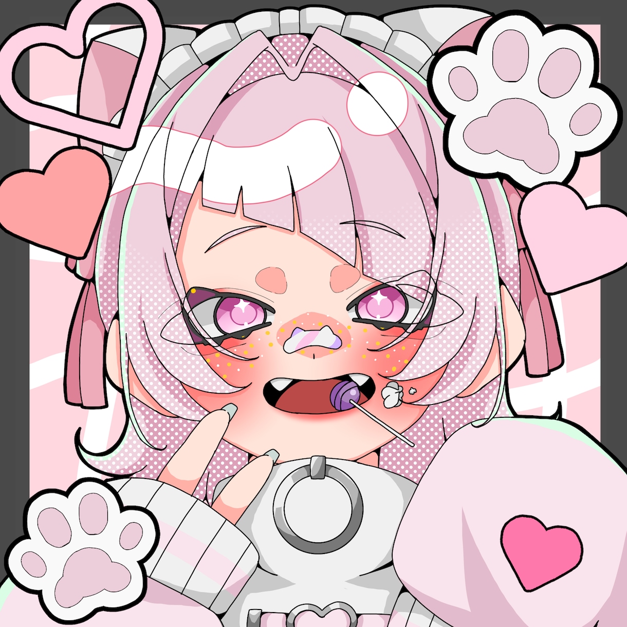 アイコン作成を承っております かわいいイラスト作ります✨️ポップで可愛いが得意です‼️ イメージ1