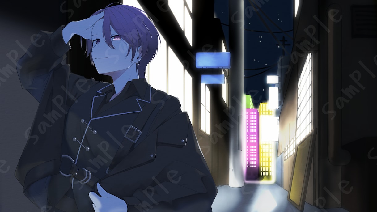 水彩やデジタルで透明感のあるイラストを作成します 心に溶け込む透明感を。あなたの想いや物語を形にします イメージ5