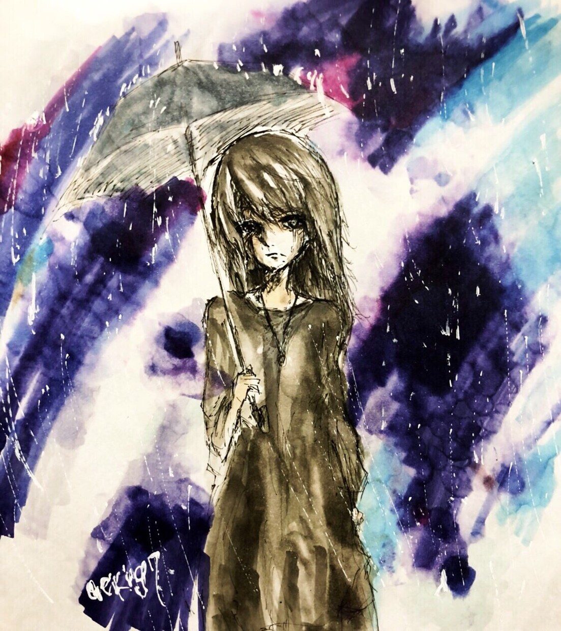 COOLな一枚、描きます アナログならではの質感、迫力だします。時代に流されません！ イメージ5