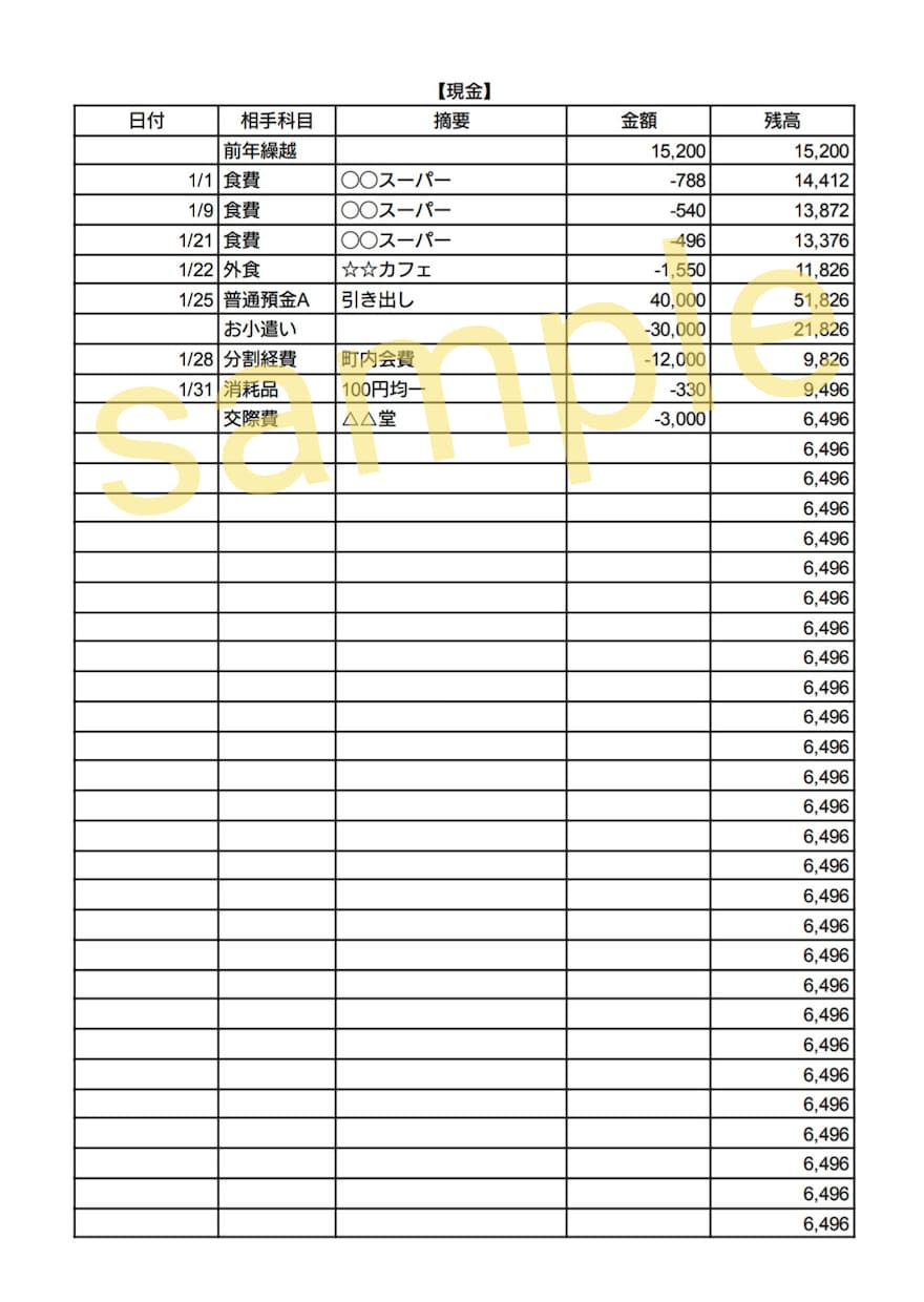 資産の増減まで分かる！家計簿の入力・作成を承ります 家計簿を書くのが苦手な方、資産の増減を把握したい方へ イメージ2