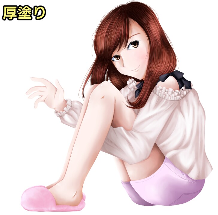女の子のキャラデザ、立ち絵を承ります 立ち絵の表情差分80～100種類可能！　万人受けの絵柄です イメージ4