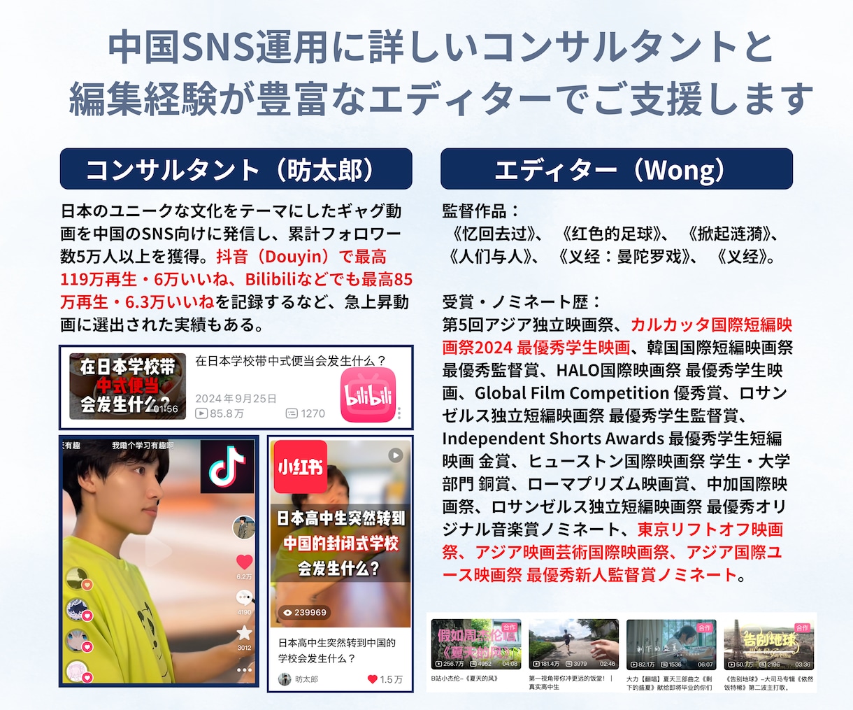 中国SNS「RED（小紅書）の運用を支援します ※公式アカウントの作成代行、投稿作成、運用代行、KOL起用 イメージ4