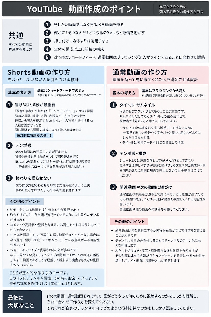 チャンネル診断！YouTubeの家庭教師します 収益化を目指す方、現役運営者が一緒に改善ポイント整理します イメージ4