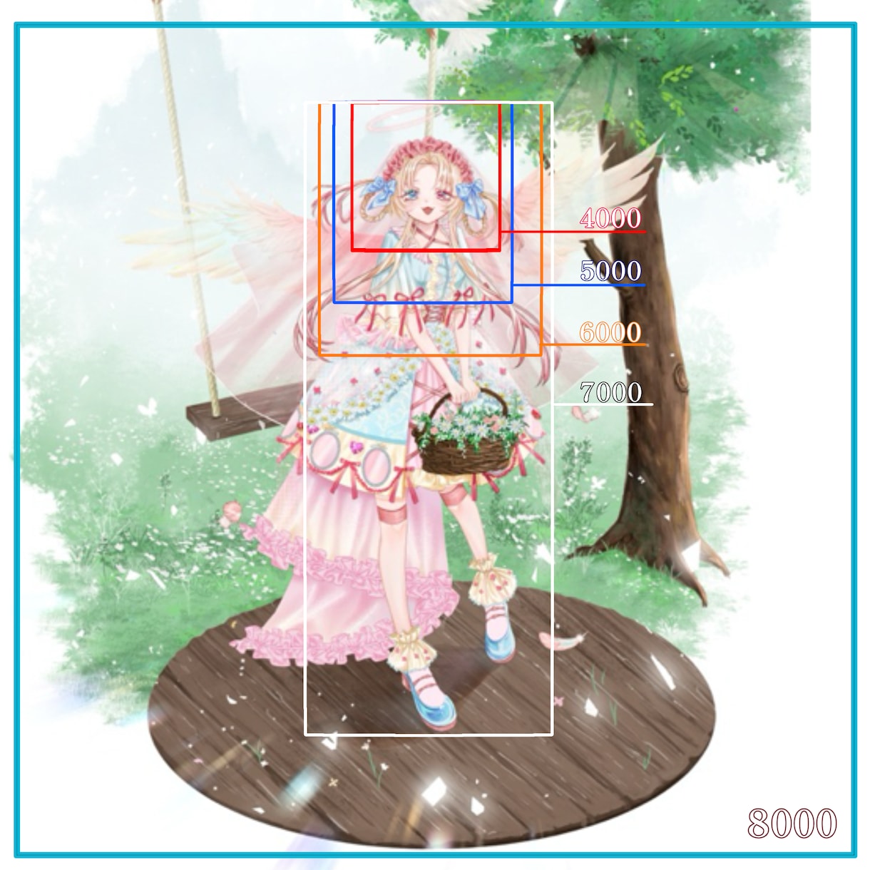 立ち絵先着3名様特別価格で提供いたします TRPGや、動画立ち絵制作いたします イメージ2