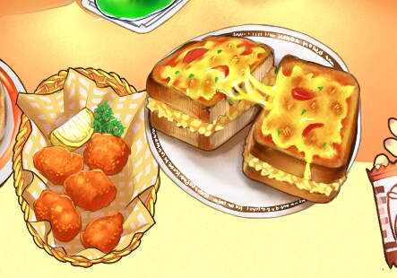 見た人に飯テロ！？美味しそうなイラスト制作します 味やにおい、温かさが伝わるイラストを低価格で仕上げます イメージ2