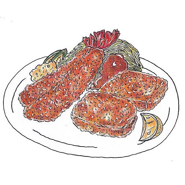 誰よりもおいしそうにご飯を描きます ご飯のイラストを描きます(イラスト単品、メニュー表、など イメージ1