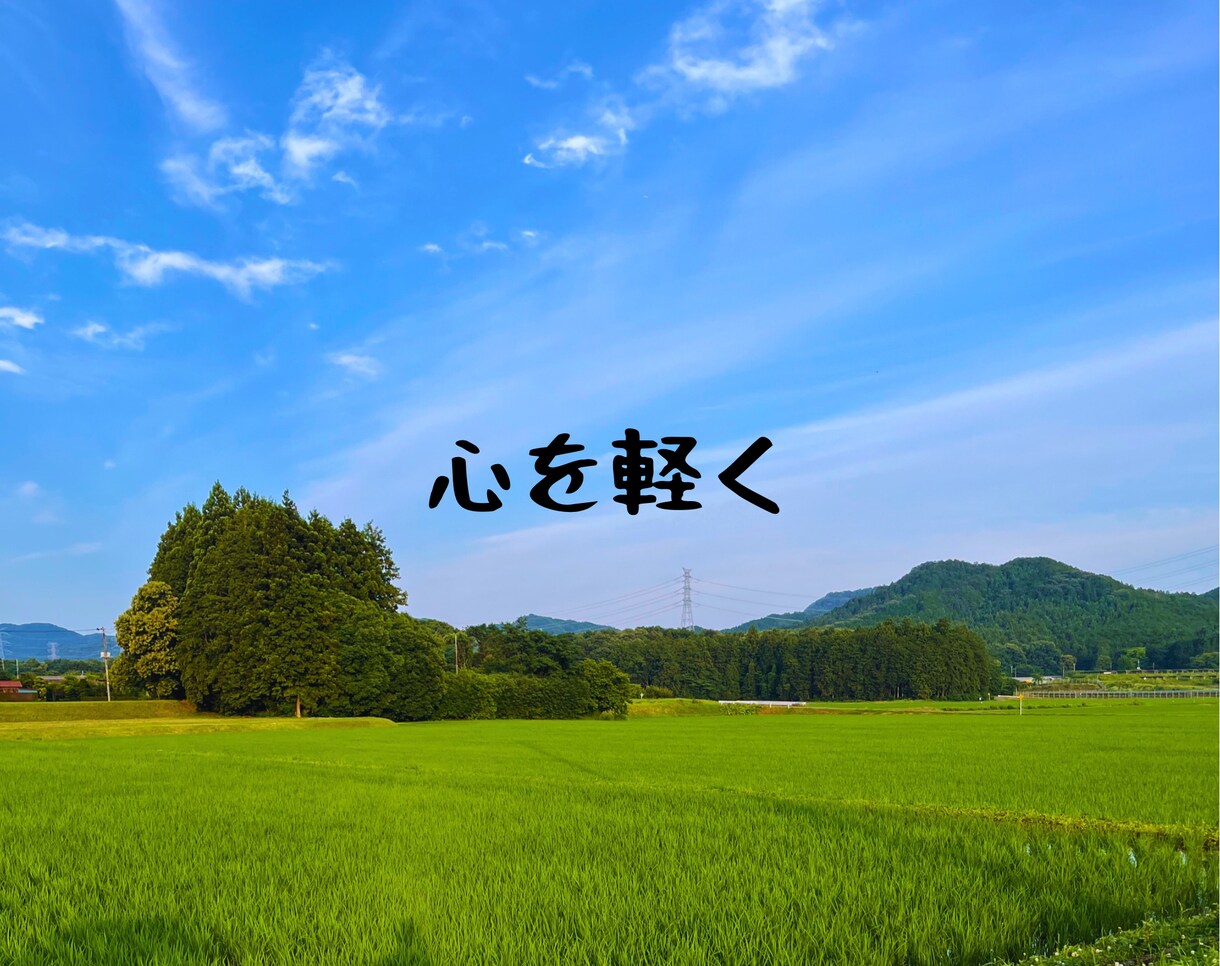 自然の力で心を整える優しい癒し相談します 「疲れた心を、自然の力で軽くしませんか？」 イメージ1