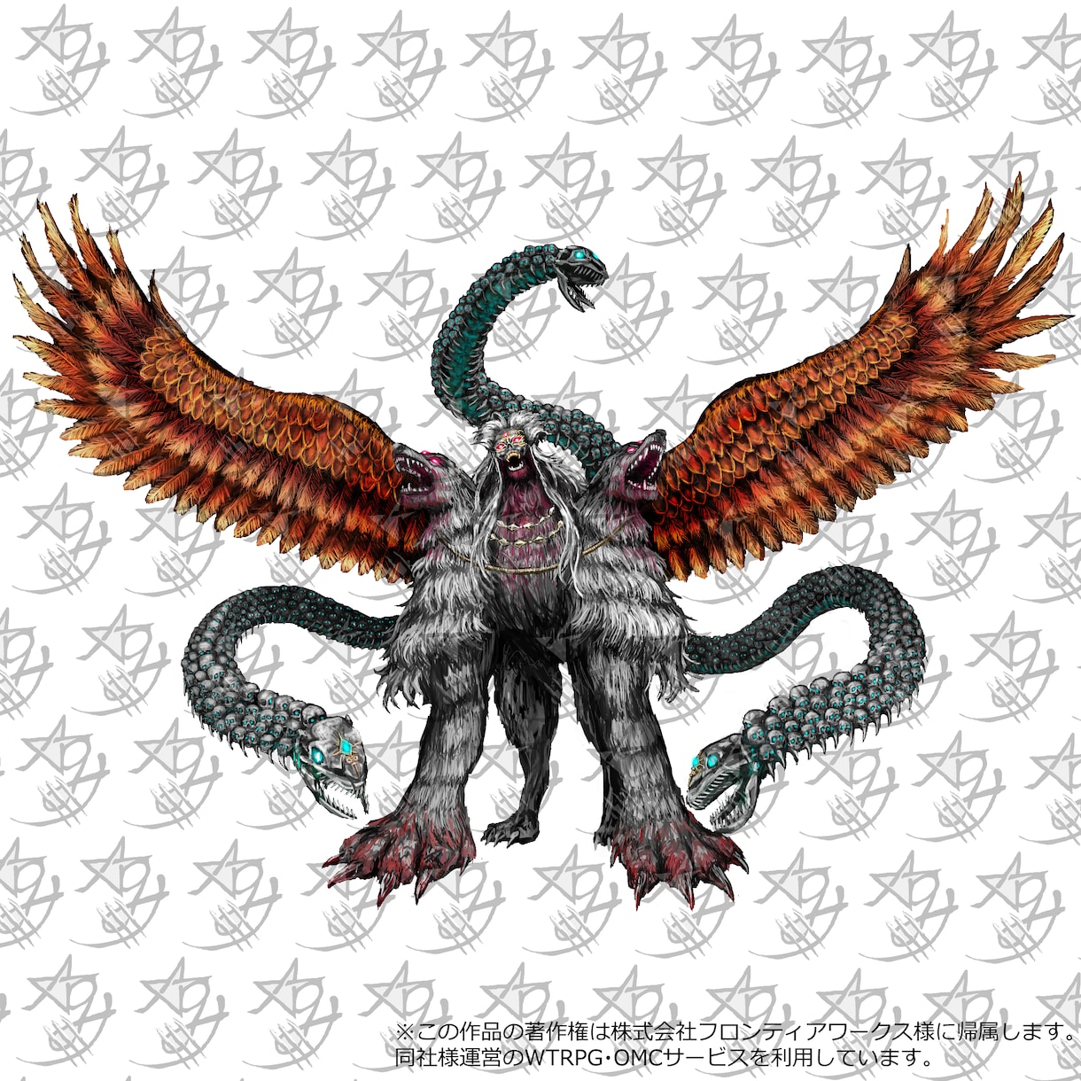 モンスターのデジタルイラストを描きます かっこいいモンスターイラストがほしい！ イメージ8